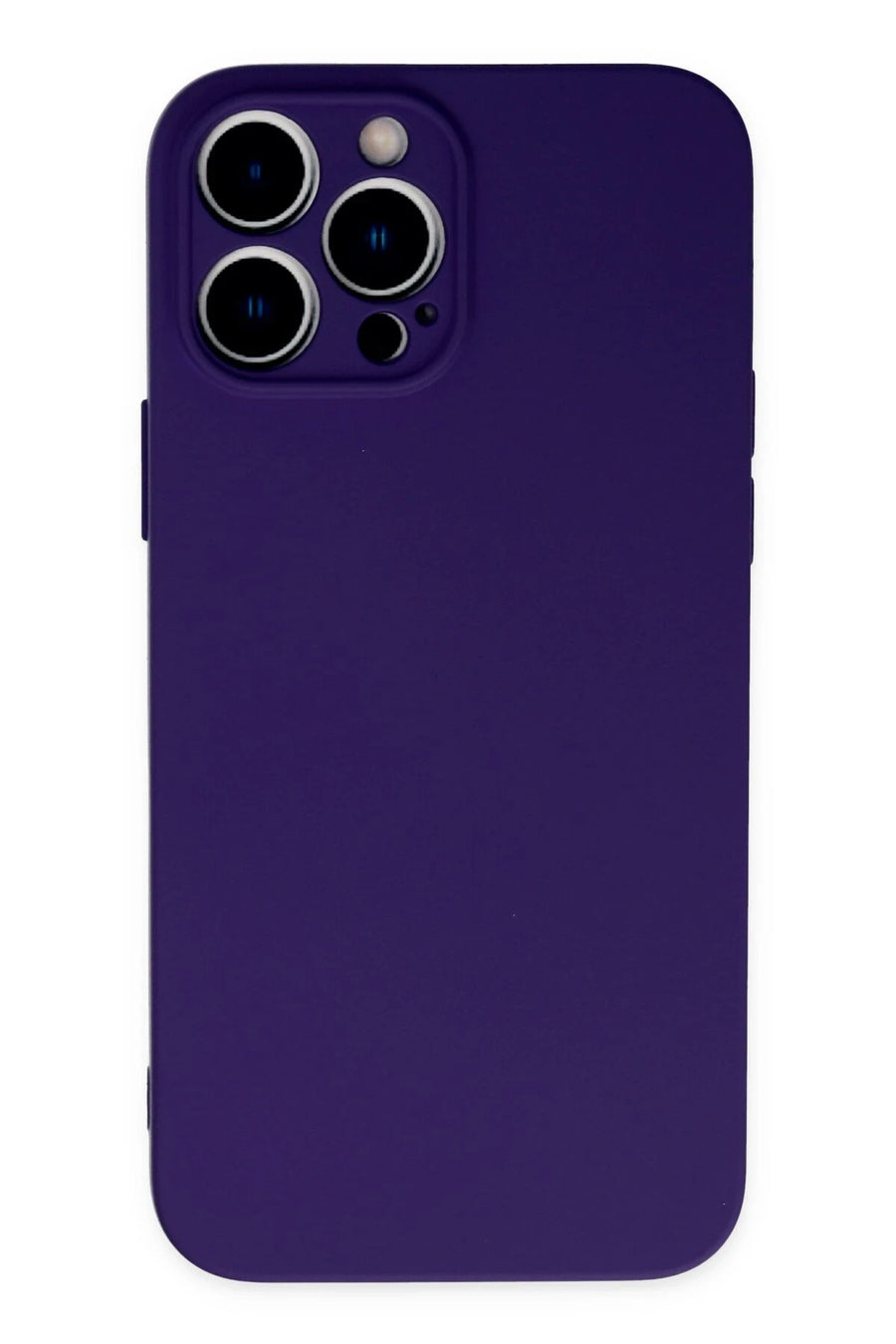 Newface Apple iPhone 13 Pro Max Kılıf Nano içi Kadife Silikon - Mor