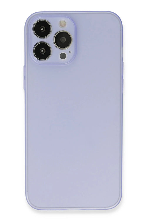 Newface Apple iPhone 13 Pro Max Kılıf Puma Silikon - Mor