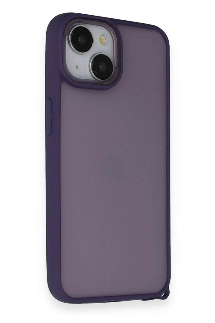 Newface Apple iPhone 14 Kılıf Elegant Kapak - Derin Mor