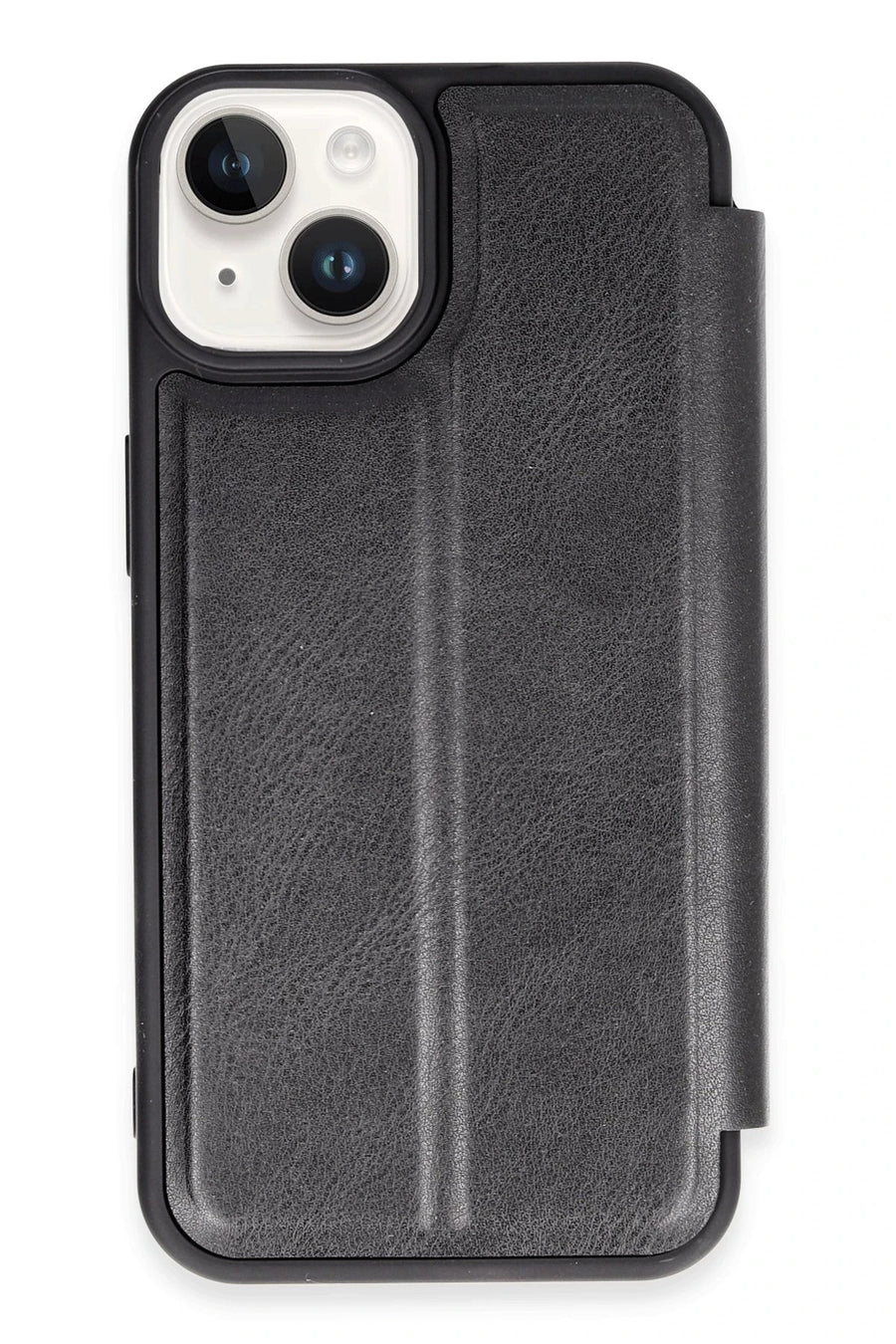 Newface Apple iPhone 14 Kılıf Flip Cover - Siyah