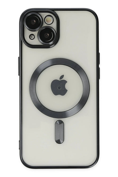 Newface Apple iPhone 14 Kılıf Kross Magneticsafe Kapak - Siyah