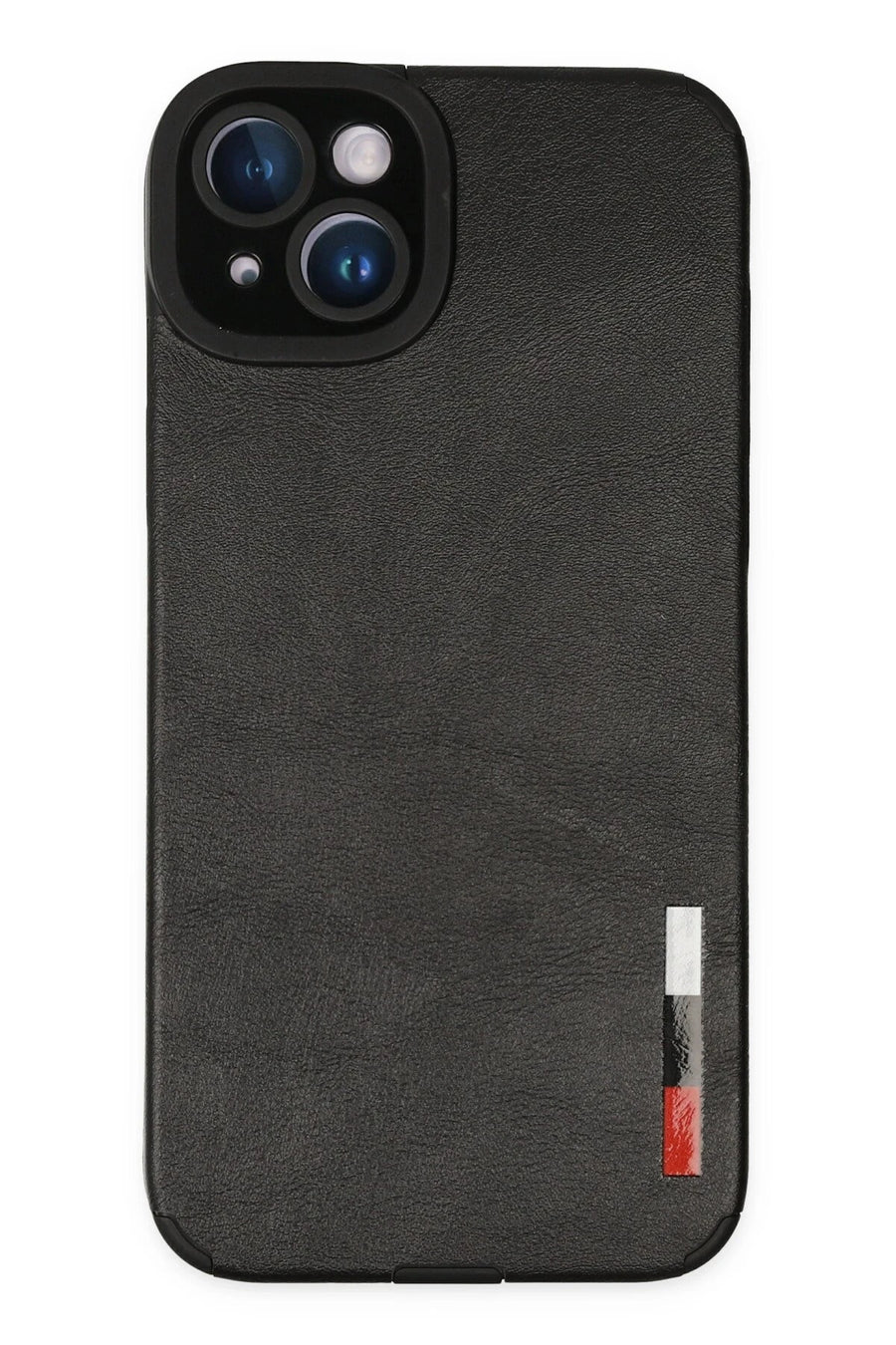 Newface Apple iPhone 14 Plus Kılıf Loop Deri Silikon - Siyah