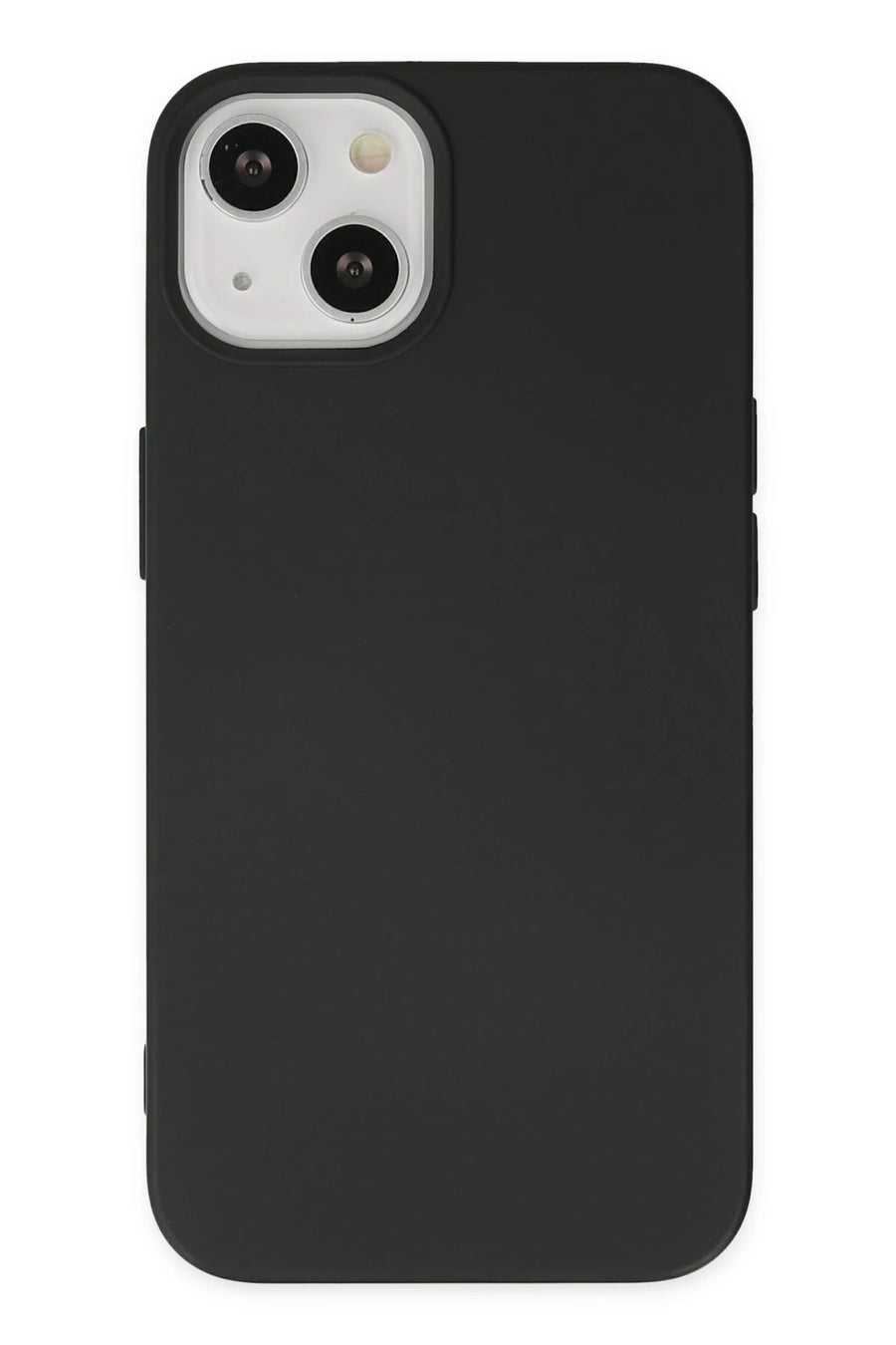 Newface Apple iPhone 14 Plus Kılıf Nano içi Kadife Silikon - Siyah