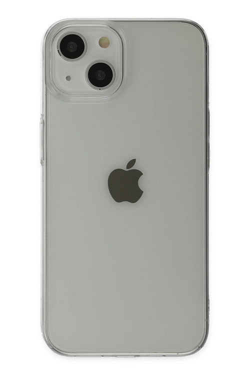 Newface Apple iPhone 14 Plus Kılıf Pc Sert Şeffaf Kapak - Şeffaf