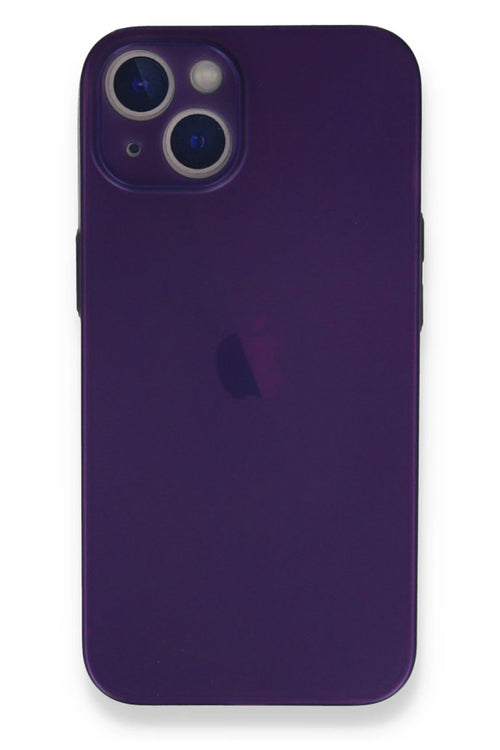 Newface Apple iPhone 14 Plus Kılıf PP Ultra İnce Kapak - Mor
