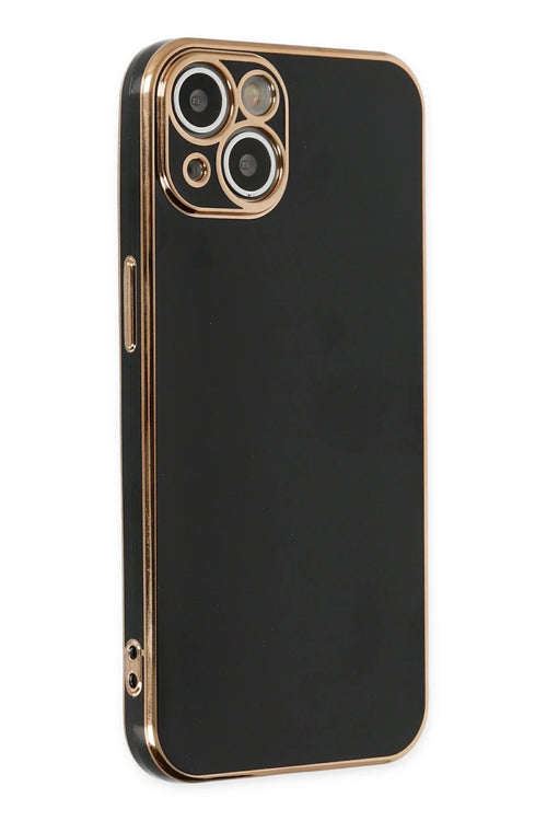 Newface Apple iPhone 14 Plus Kılıf Volet Silikon - Siyah