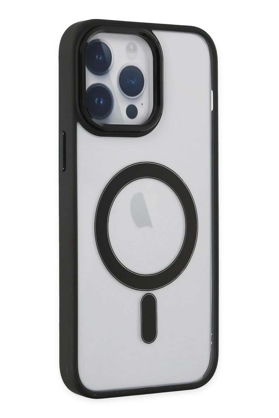 Newface Apple iPhone 14 Pro Kılıf Room Magneticsafe Silikon - Siyah