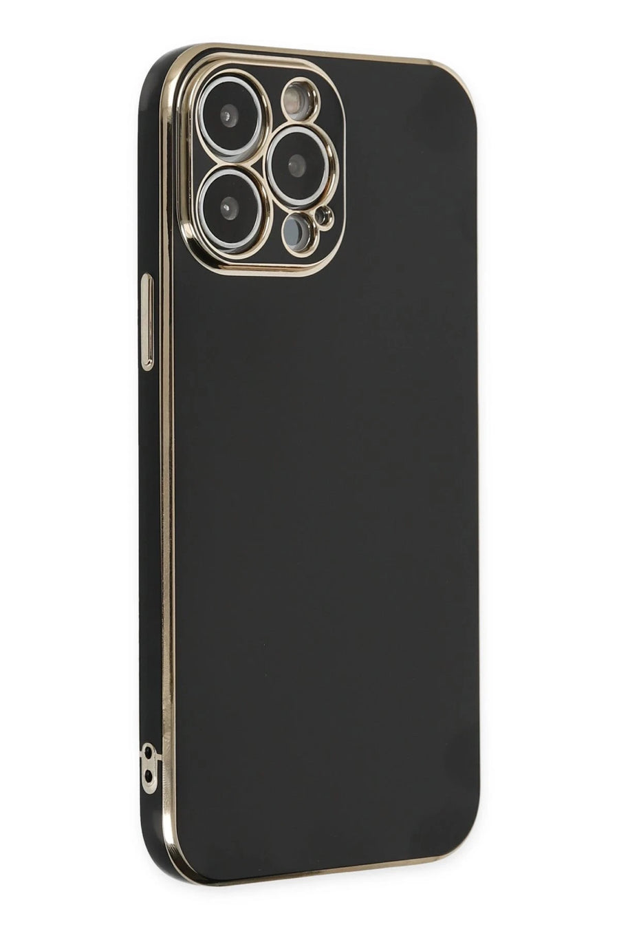 Newface Apple iPhone 14 Pro Kılıf Volet Silikon - Siyah