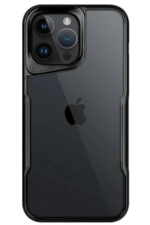 Newface Apple iPhone 14 Pro Max Kılıf Boyi Silikon Kapak - Siyah
