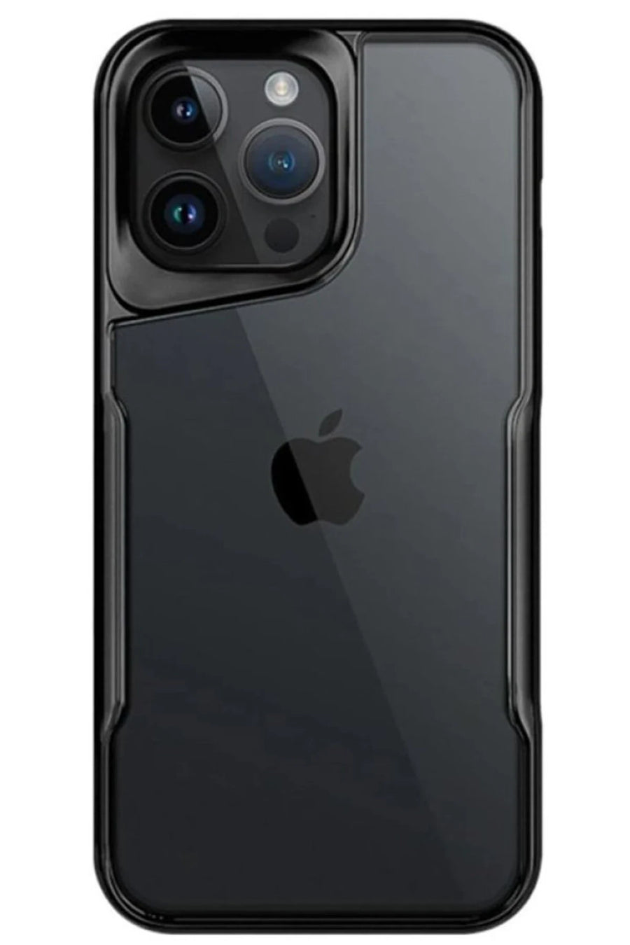 Newface Apple iPhone 14 Pro Max Kılıf Boyi Silikon Kapak - Siyah
