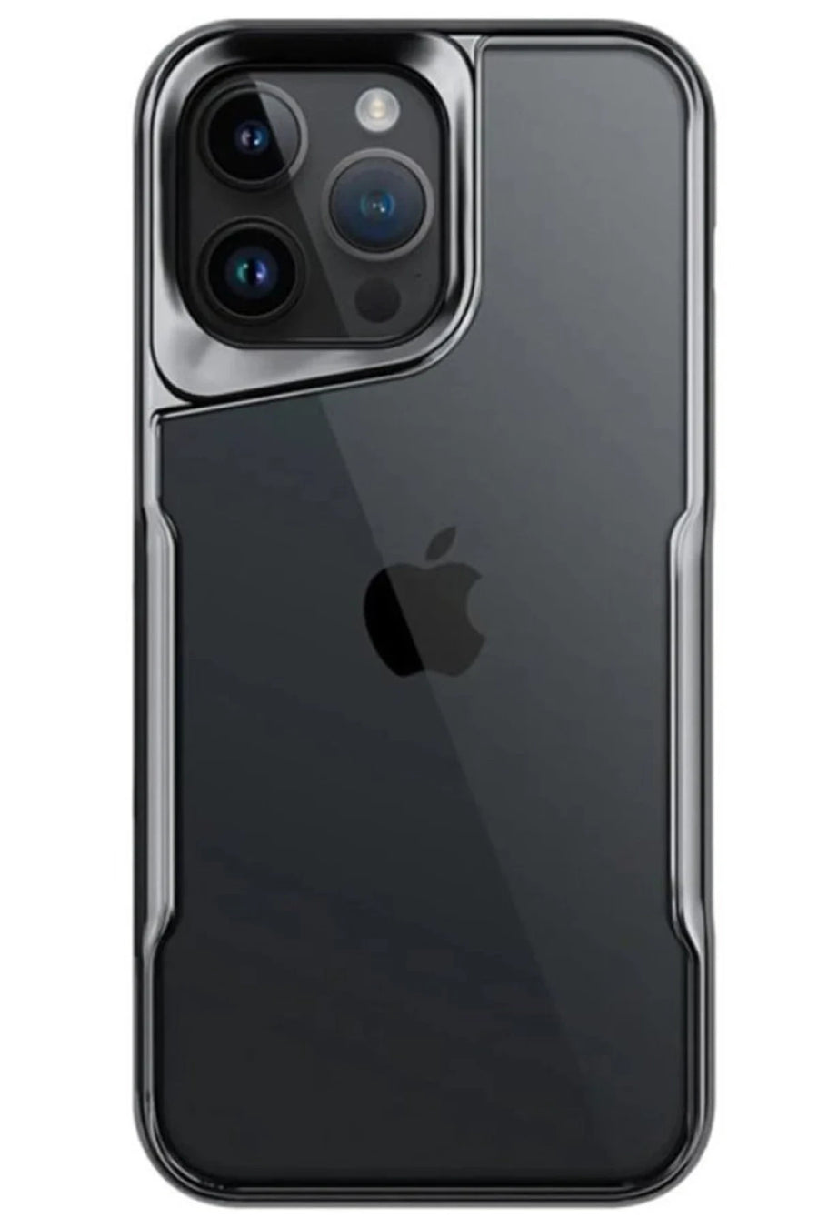Newface Apple iPhone 14 Pro Max Kılıf Boyi Silikon Kapak - Titan Gri