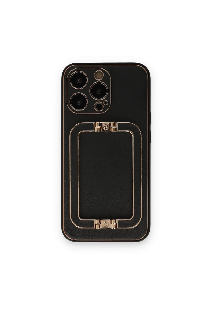 Newface Apple iPhone 14 Pro Max Kılıf Coco Elit Kapak - Siyah