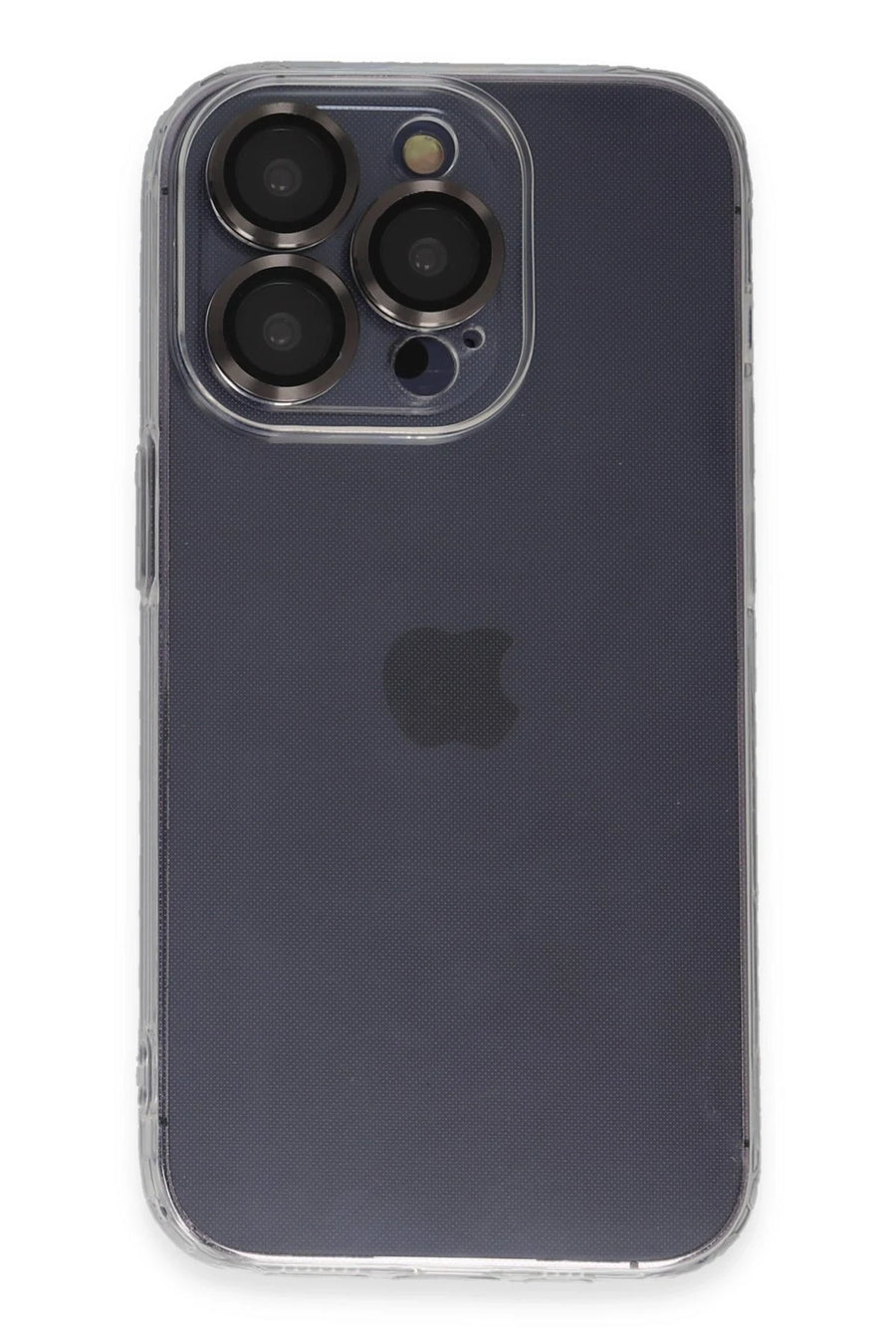 Newface Apple iPhone 14 Pro Max Kılıf Luko Lens Silikon - Şeffaf