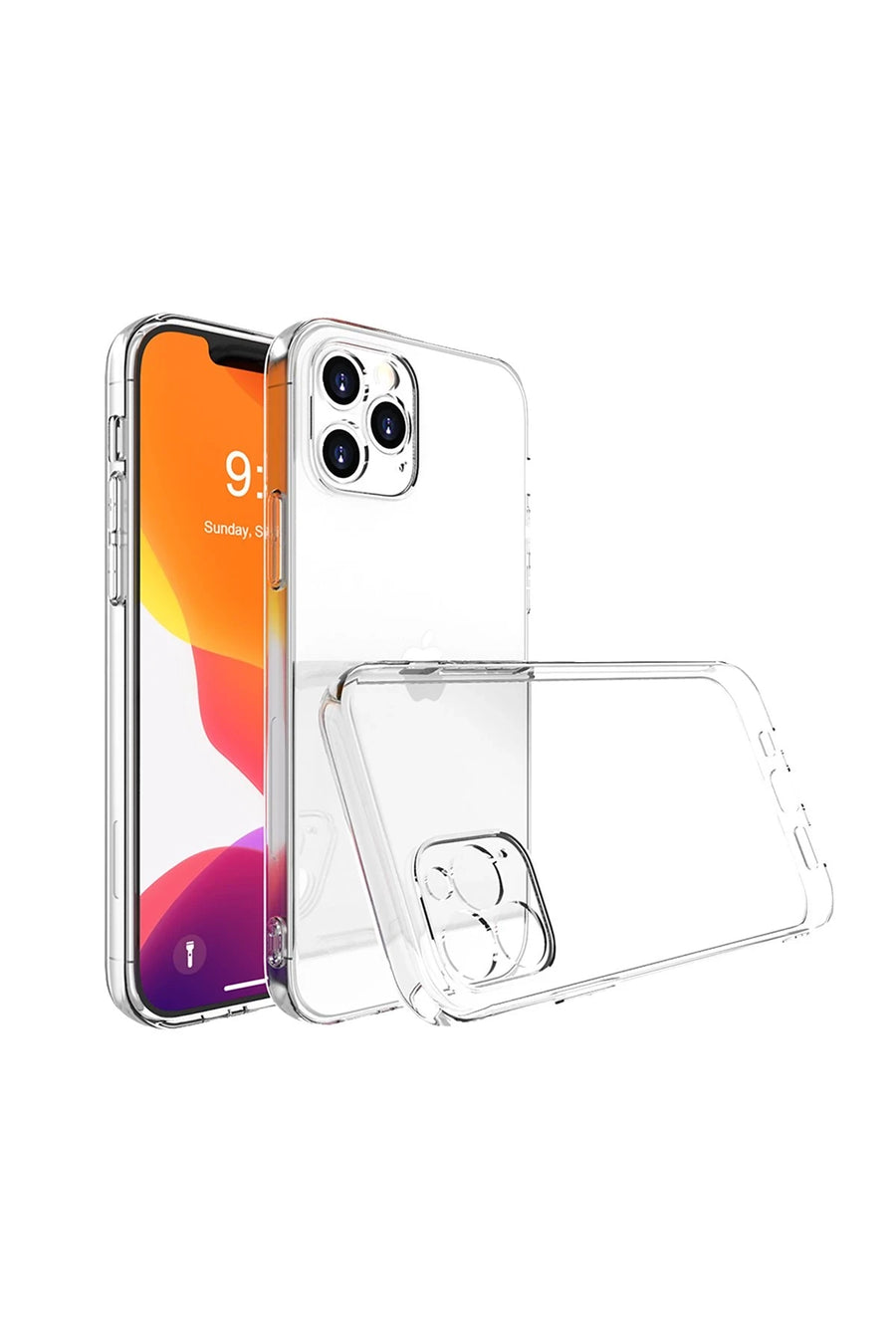 Newface Apple iPhone 14 Pro Max Kılıf Lüx Şeffaf Silikon
