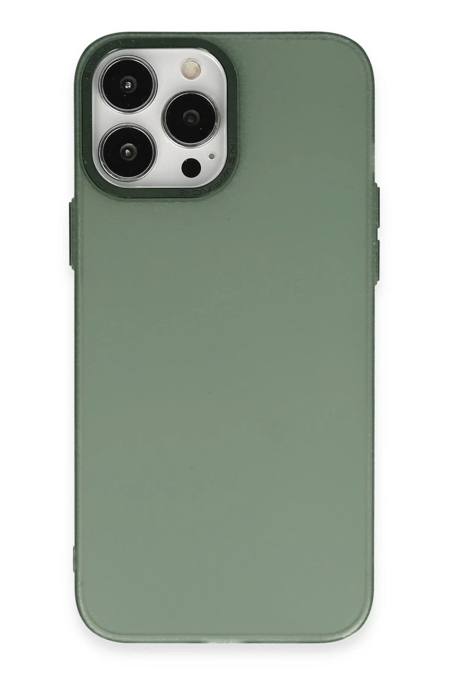 Newface Apple iPhone 14 Pro Max Kılıf Modos Metal Kapak - Koyu Yeşil