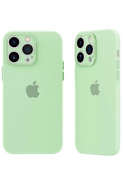 Newface Apple iPhone 14 Pro Max Kılıf Puma Silikon - Açık Yeşil