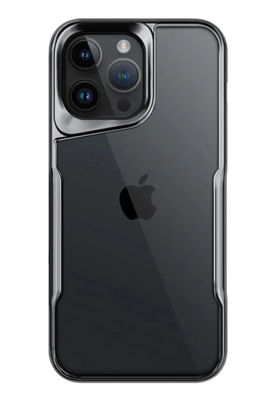 Newface Apple iPhone 15 Pro Kılıf Boyi Silikon Kapak - Titan Gri