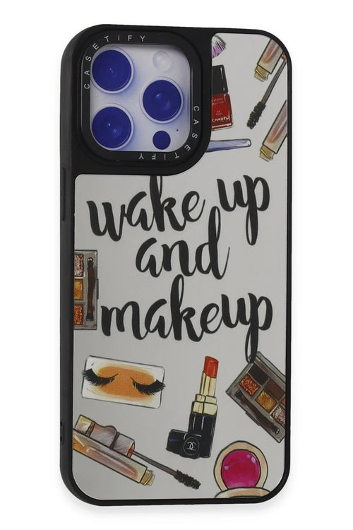 Newface Apple iPhone 15 Pro Kılıf Mirror Desenli Kapak - Mirror - 3