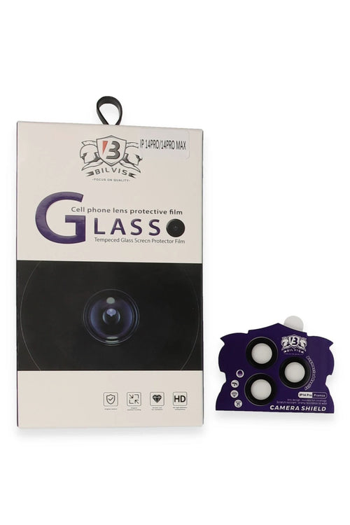 Newface Apple iPhone 15 Pro Max Bilvis Titan Kamera Lens - Siyah