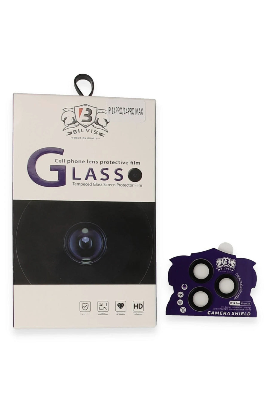 Newface Apple iPhone 15 Pro Max Bilvis Titan Kamera Lens - Siyah