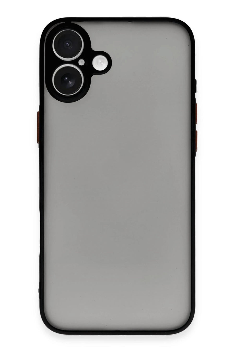 Newface Apple iPhone 16 Kılıf Montreal Silikon Kapak - Siyah