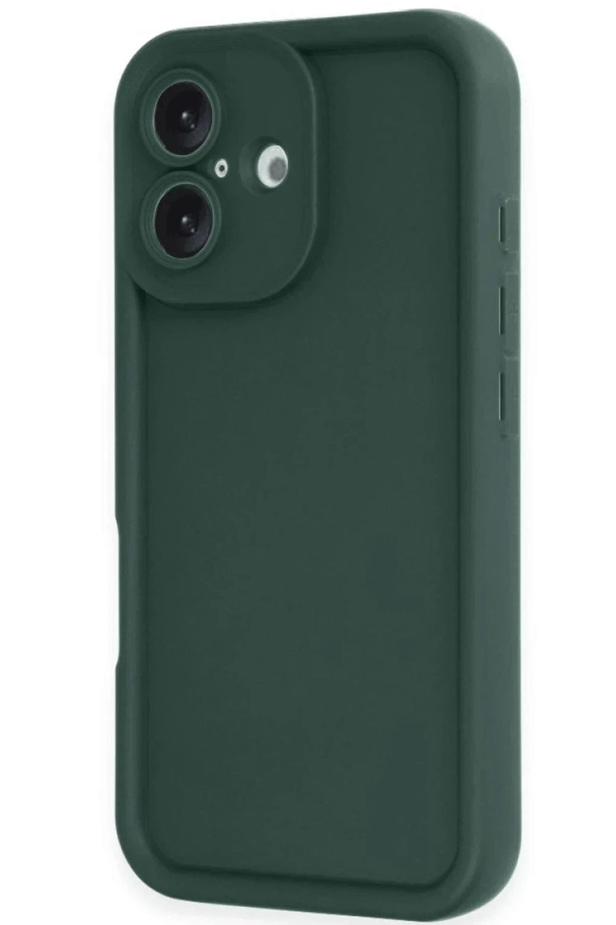 Newface Apple iPhone 16 Kılıf Viera Silikon - Koyu Yeşil