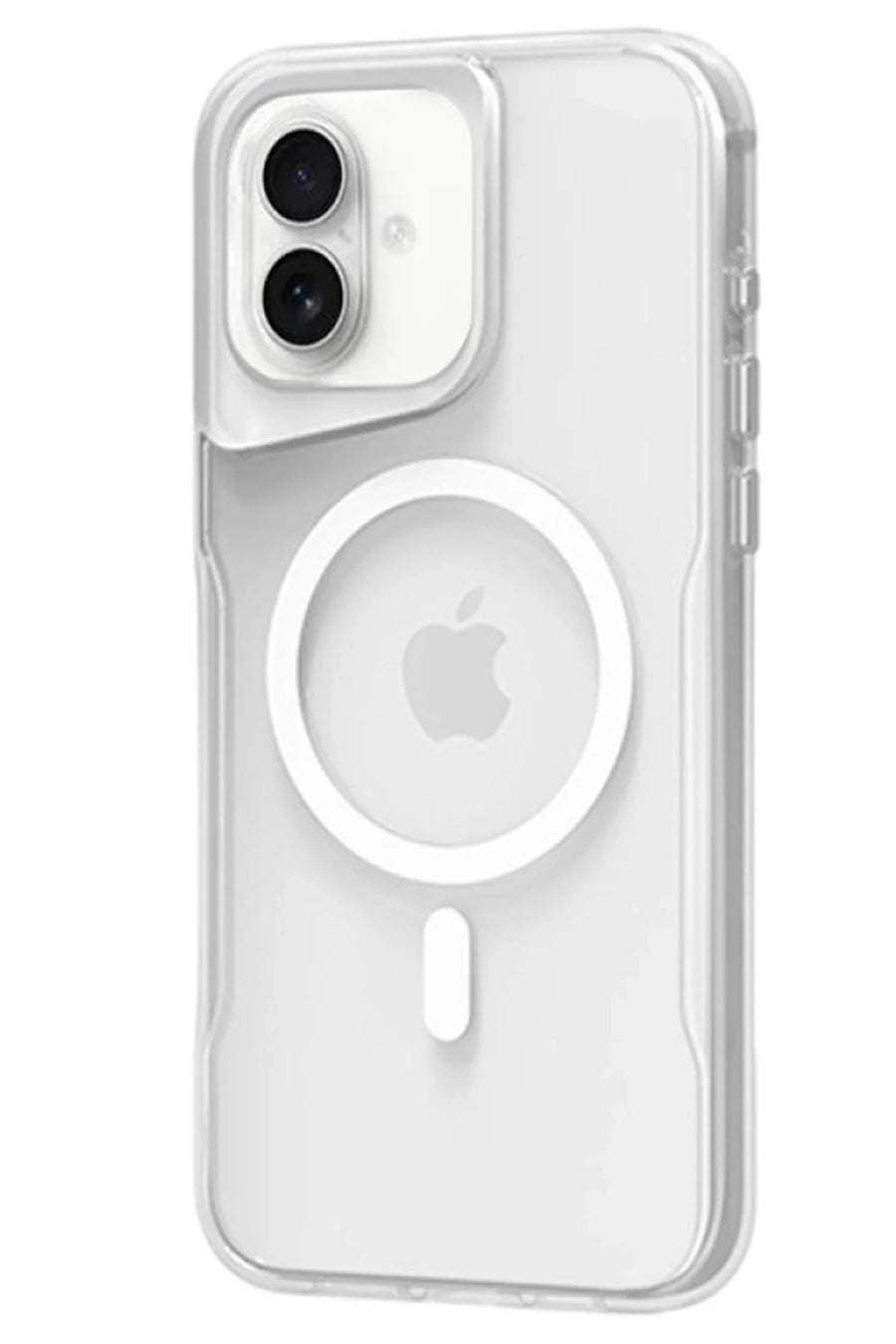 Newface Apple iPhone 16 Plus Kılıf PC Poso Magsafe Kapak - Şeffaf