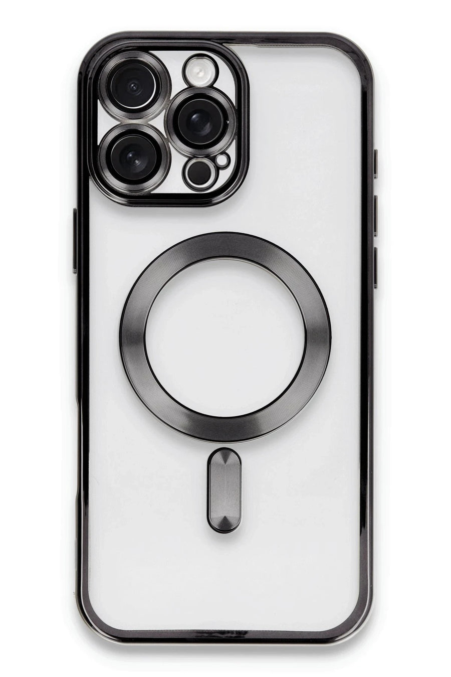 Newface Apple iPhone 16 Pro Kılıf Kross Magneticsafe Kapak - Siyah