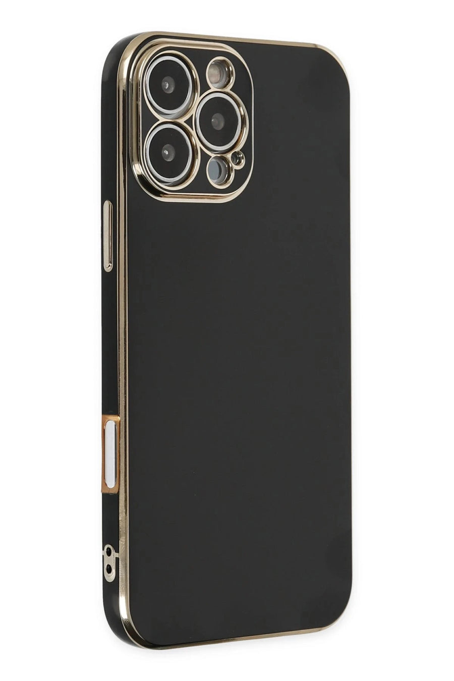 Newface Apple iPhone 16 Pro Max Kılıf Volet Silikon - Siyah