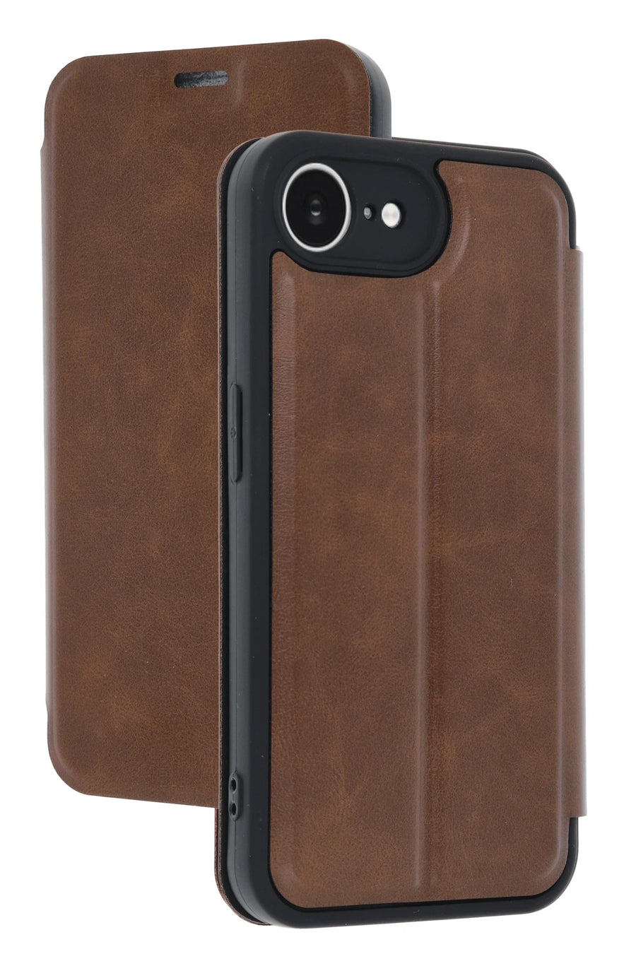 Newface Apple iPhone 16E Kılıf Flip Cover - Taba