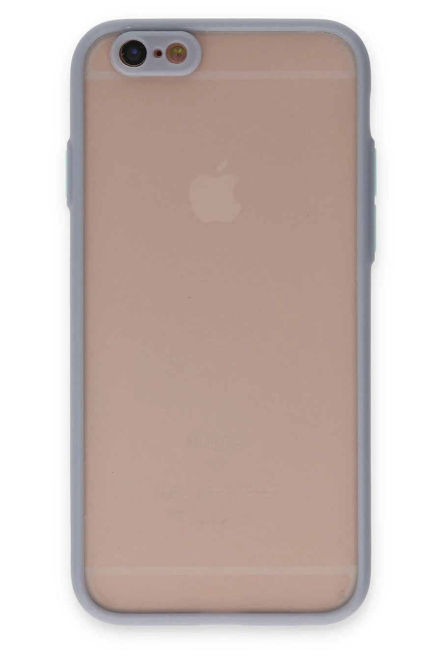 Newface Apple iPhone 6 Kılıf Montreal Silikon Kapak - Gri