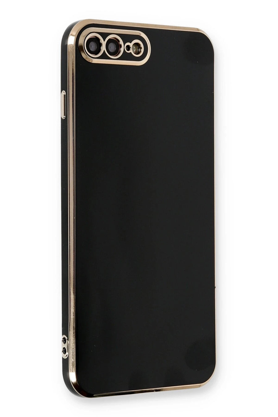 Newface Apple iPhone 7 Plus Kılıf Volet Silikon - Siyah