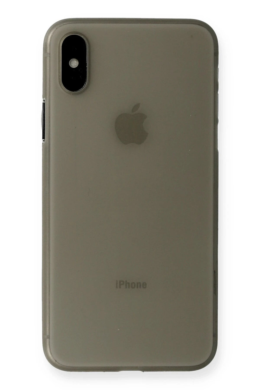 Newface Apple iPhone XS Max Kılıf PP Ultra İnce Kapak - Gri