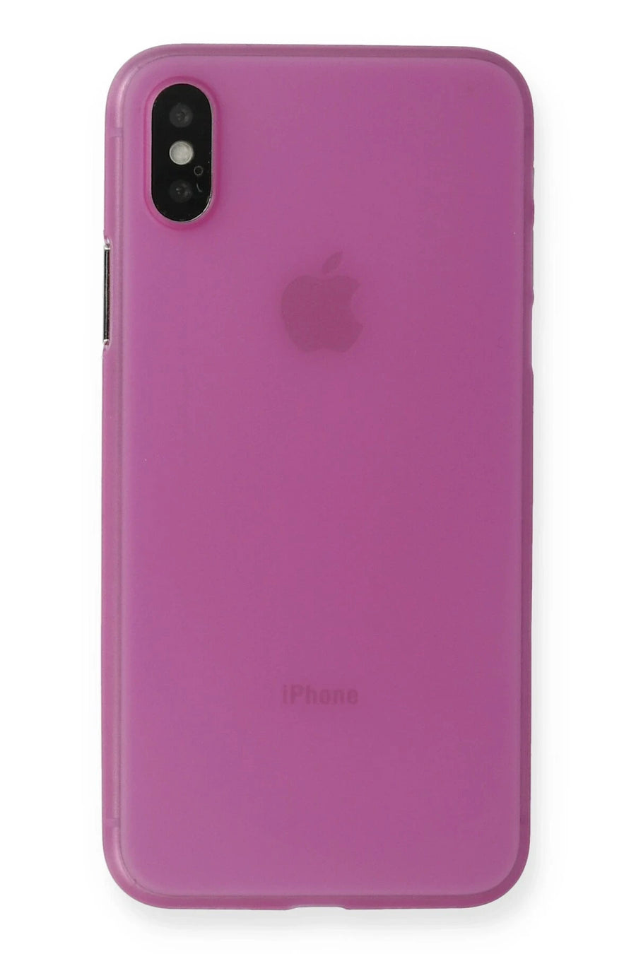 Newface Apple iPhone XS Max Kılıf PP Ultra İnce Kapak - Pembe
