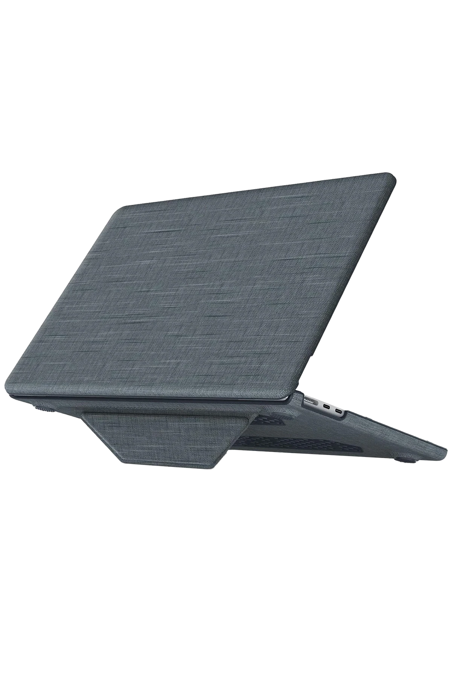 Newface Apple Macbook Pro 16 2021 Macbook Kumaş Kapak - Gri