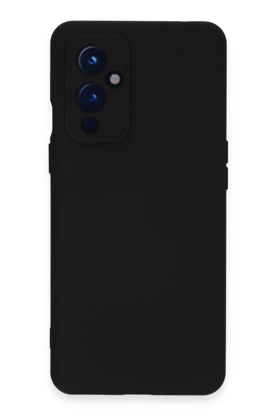 Newface One Plus 9 Kılıf Nano içi Kadife Silikon - Siyah