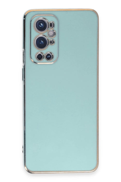 Newface One Plus 9 Pro Kılıf Volet Silikon - Açık Yeşil
