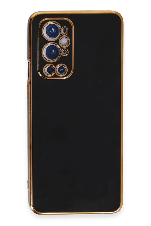 Newface One Plus 9 Pro Kılıf Volet Silikon - Siyah