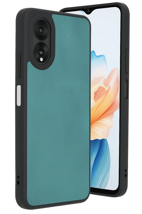 Newface Oppo A38 Kılıf Aras Deri Kapak - Açık Yeşil