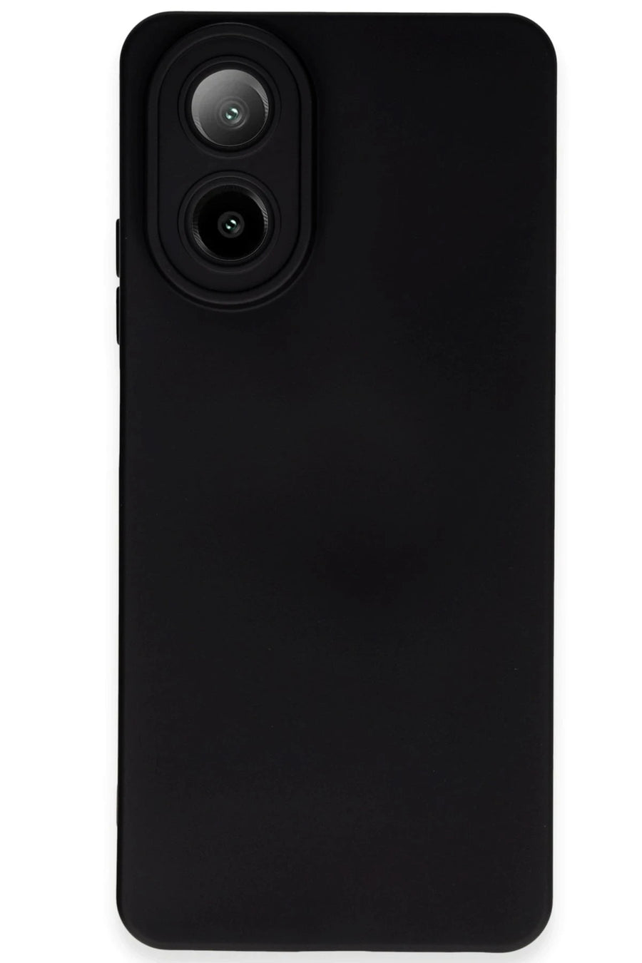 Newface Oppo A38 Kılıf Nano içi Kadife Silikon - Siyah
