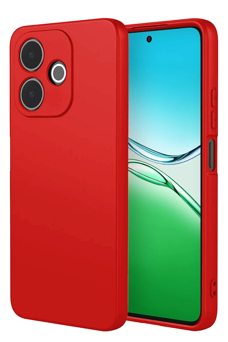 Newface Oppo A5 Pro 4G First Silikon - Kırmızı