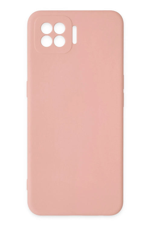 Newface Oppo A73 Kılıf Nano içi Kadife Silikon - Pudra