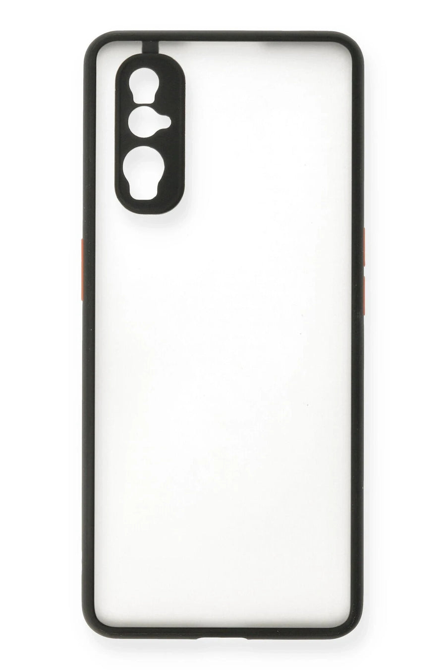 Newface Oppo Find X2 Kılıf Montreal Silikon Kapak - Siyah