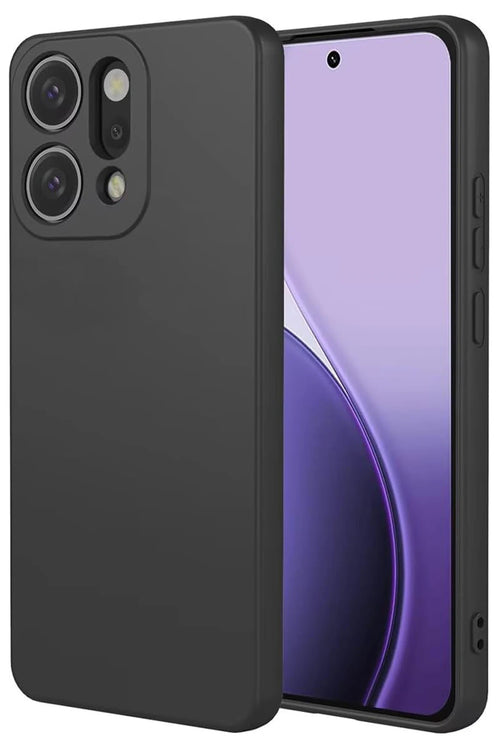 Newface Oppo Reno 14 First Silikon - Siyah