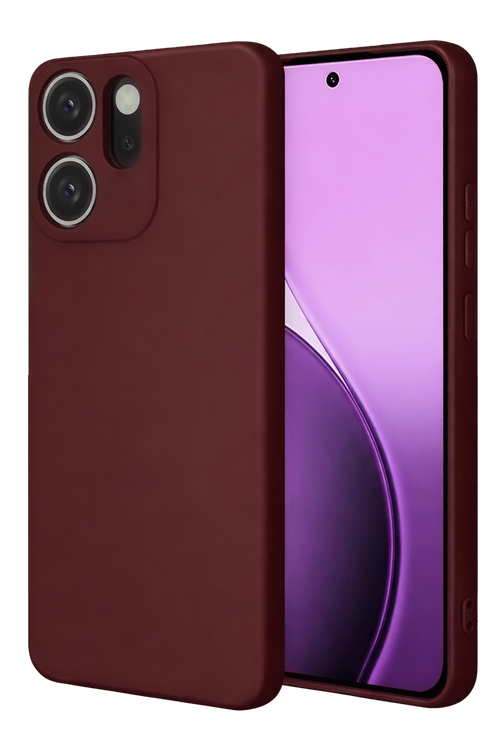 Newface Oppo Reno 14F First Silikon - Bordo