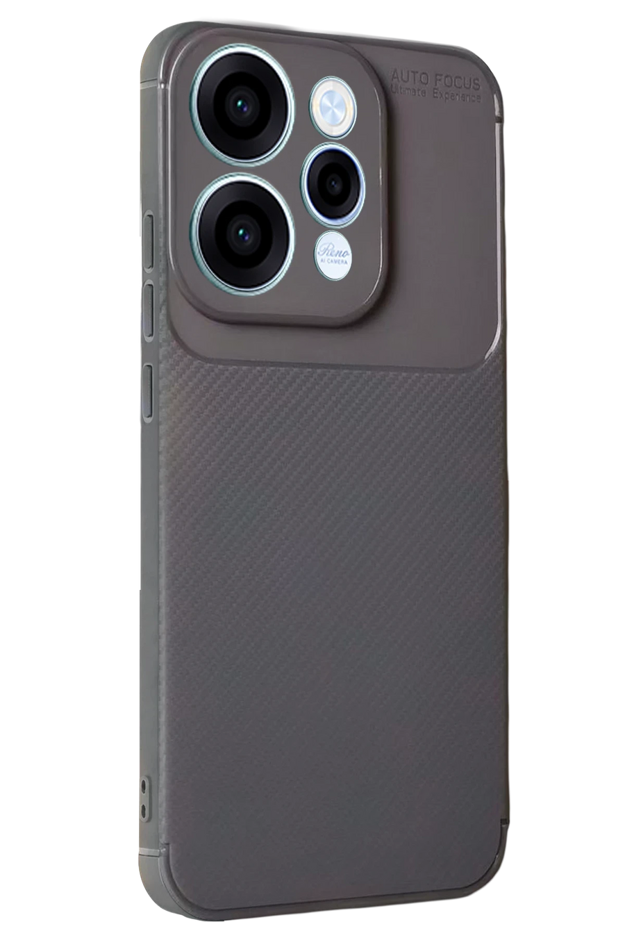 Newface Oppo Reno 15 Auto Focus Karbon Kapak - Gri