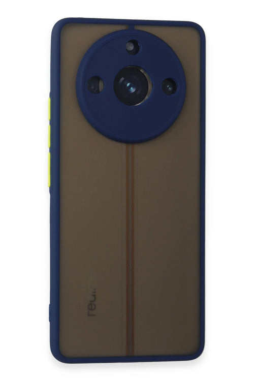 Newface Realme 11 Pro Kılıf Montreal Silikon Kapak - Lacivert