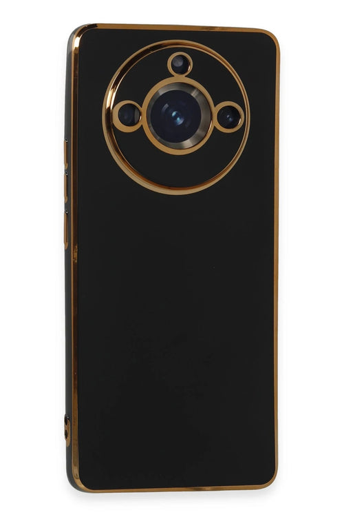 Newface Realme 11 Pro Kılıf Volet Silikon - Siyah