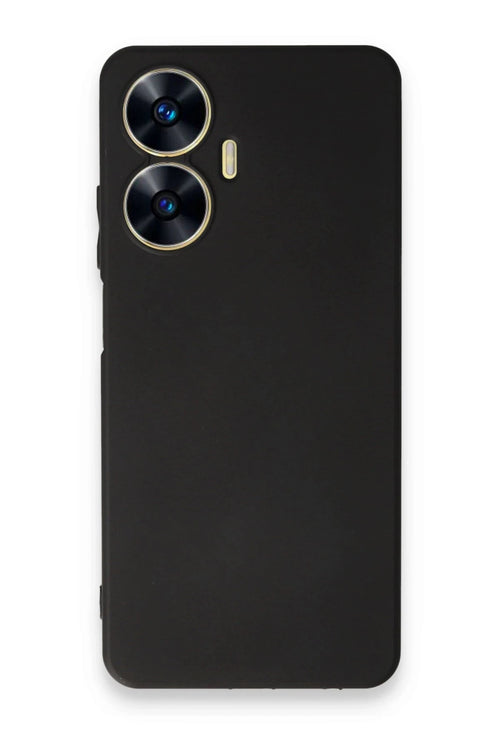 Newface Realme C55 Kılıf First Silikon - Siyah