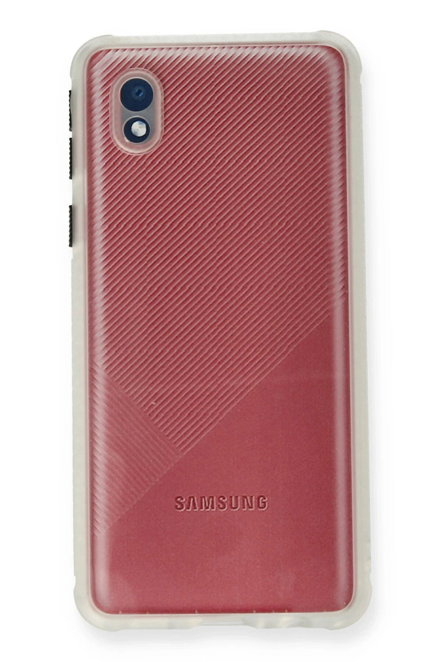 Newface Samsung Galaxy A01 Core Kılıf Miami Şeffaf Silikon - Şeffaf